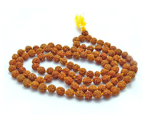Buy Original 7 Mukhi Rudraksha Mala for Daily Wear or Mantra Japa With LAB Certificate Cheap