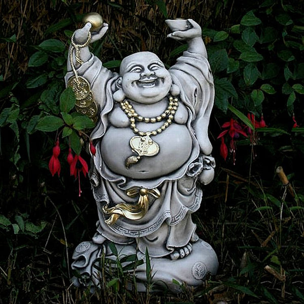 Laughing Buddha Figurine Statue Meaning & Symbolism