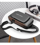 Calyssa Unisex Sling Bag with USB Charging port Shoulder Backpack With Multifunctional for Travel, Hiking, Camping, Daily Out, Crossbody Chest Bags, Waterproof (Grey)