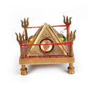 Baglamukhi Raksha kawach Chowki Yantra for Hindu Temple Worshipping