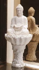 Lord Buddha Large Water Fountain | Waterfall for Home Office | Gifting and Decor