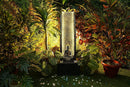 Water Fountain with Lord Buddha Statue for Home/Office/Puja Room/House Warming Gift/Living Room/Hall/Terrace(White, Made of Polyresin)