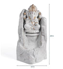 Ganesha Large Water Fountain for Home/Office/Puja Room/House Warming Gift/Living Room/Hall/Terrace