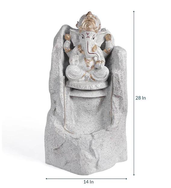 Ganesha Large Water Fountain for Home/Office/Puja Room/House Warming Gift/Living Room/Hall/Terrace