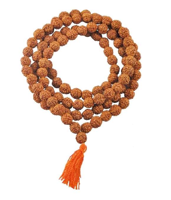 Buy Chaar mukhi rudraksha bead mala online cheapest fast delivery