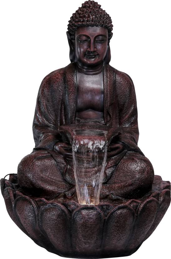 Lord Buddha Large Water Fountain for House Warming/Gift/Living Room/Garden